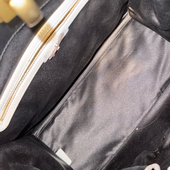 Henri Bendel Suede Black Handbag - Picture 6 of 6